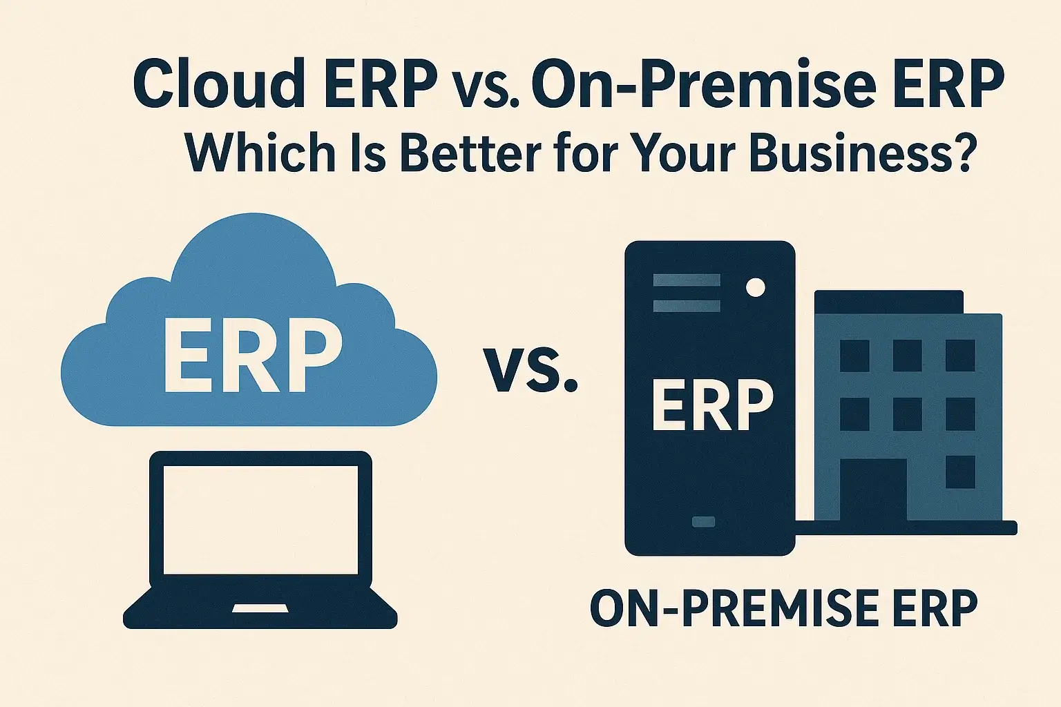 Cloud ERP vs. On-Premise ERP: Which Is Better for Your Business? Hero Image